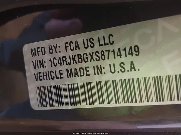 2025 JEEP GRAND CHEROKEE L LIMITED 4X4
