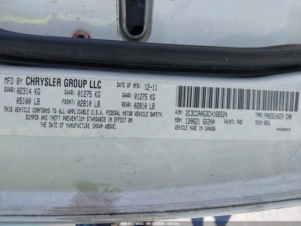 2012 CHRYSLER 300 Base/Limited