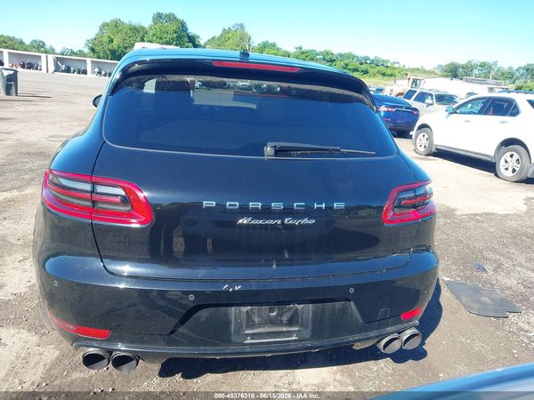 2017 PORSCHE MACAN TURBO
