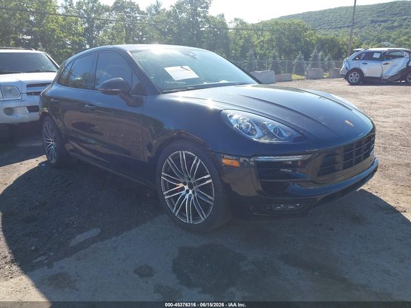 2017 PORSCHE MACAN TURBO