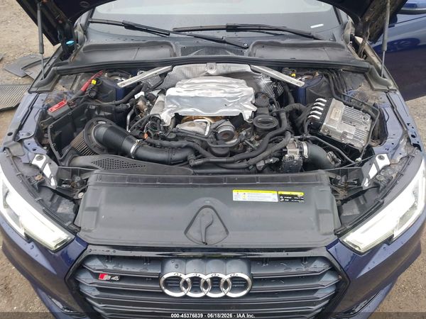 2018 AUDI S4 3.0T PREMIUM PLUS
