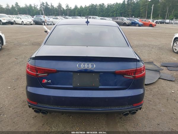 2018 AUDI S4 3.0T PREMIUM PLUS