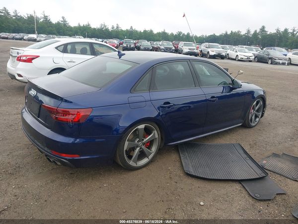 2018 AUDI S4 3.0T PREMIUM PLUS