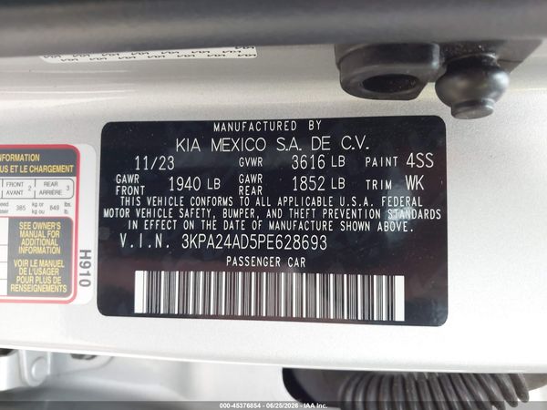 2023 KIA RIO LX