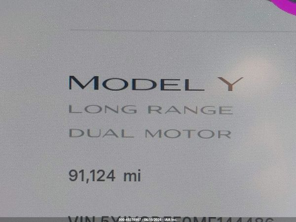 2021 TESLA MODEL Y