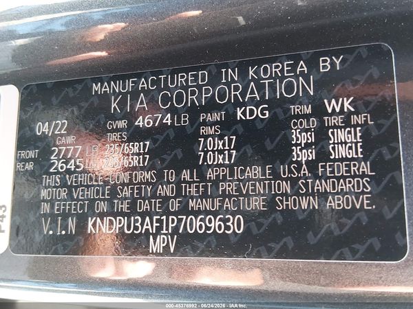 2023 KIA SPORTAGE LX