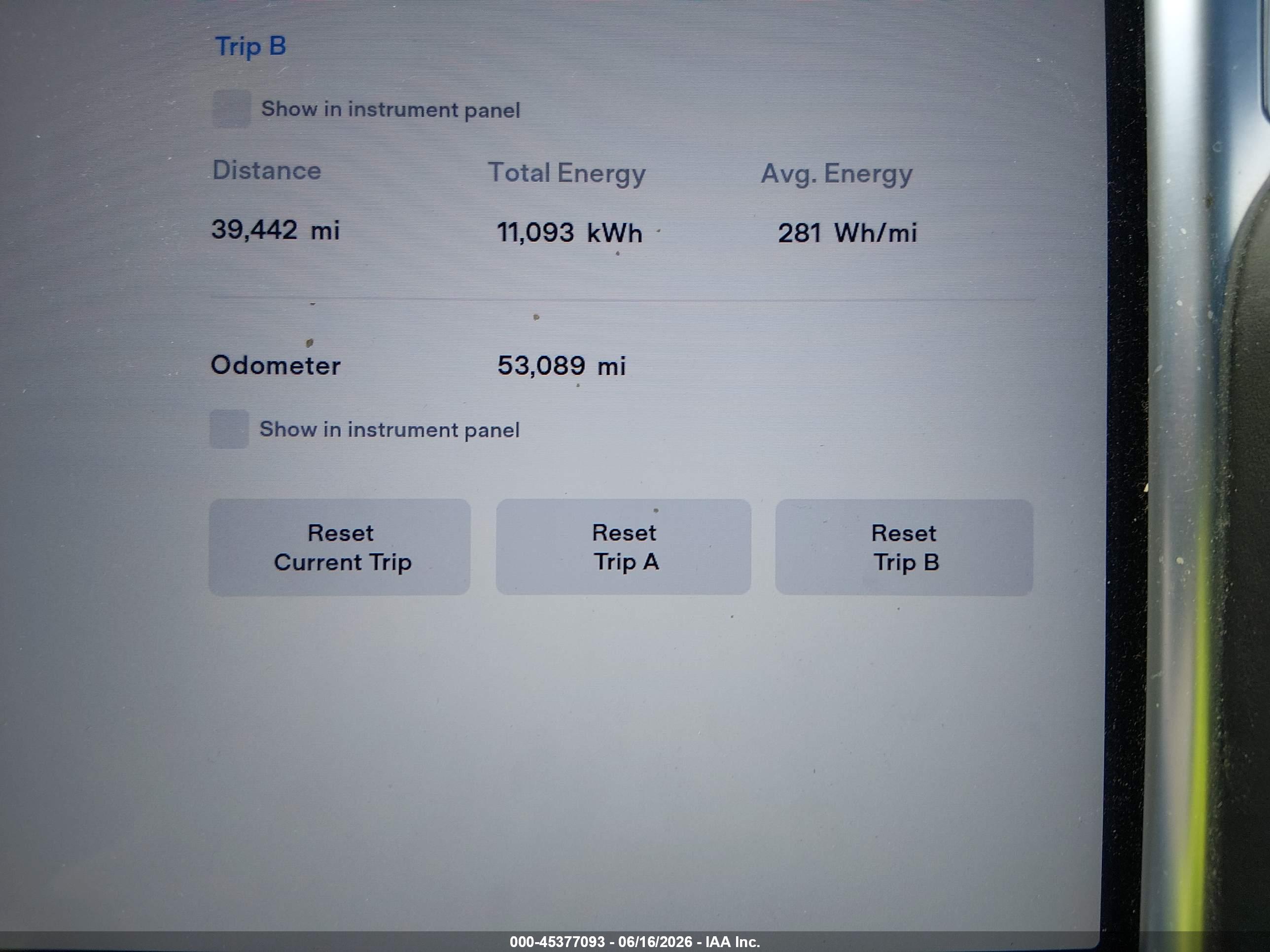 2017 TESLA MODEL S 60/75
