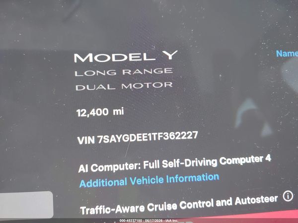 2026 TESLA MODEL Y