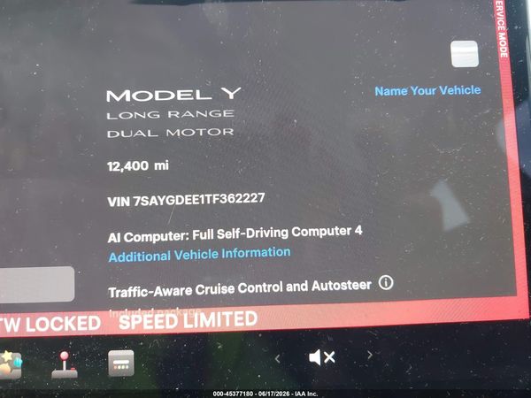 2026 TESLA MODEL Y