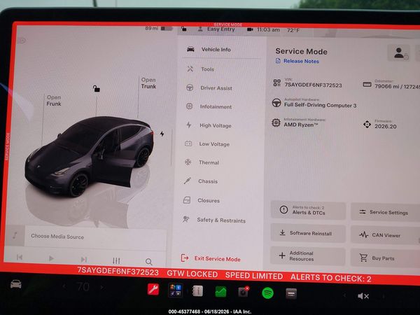 2022 TESLA MODEL Y