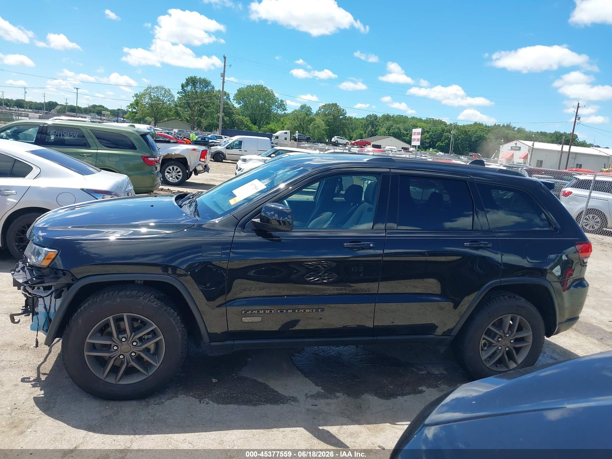 2016 JEEP GRAND CHEROKEE 75TH ANNIVERSARY