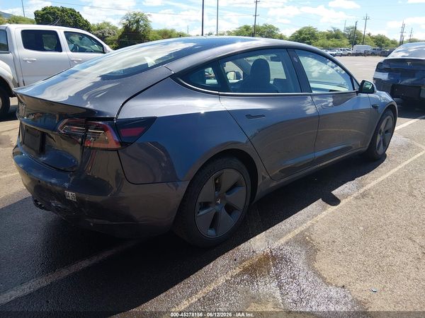 2022 TESLA MODEL 3 REAR-WHEEL DRIVE