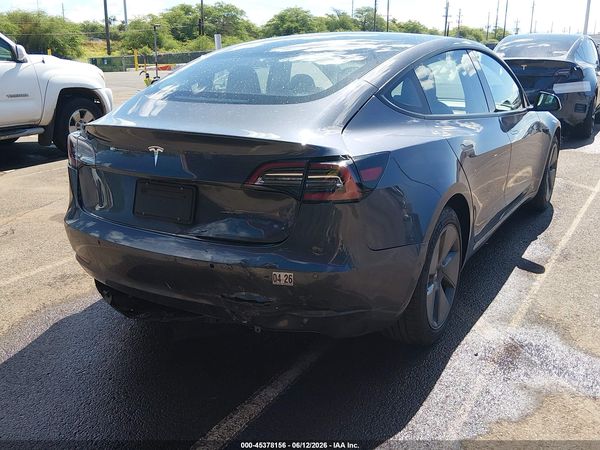 2022 TESLA MODEL 3 REAR-WHEEL DRIVE