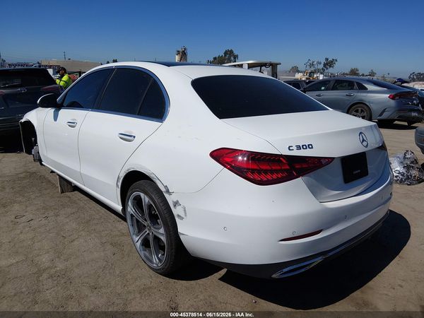 2022 MERCEDES-BENZ C 300 SEDAN