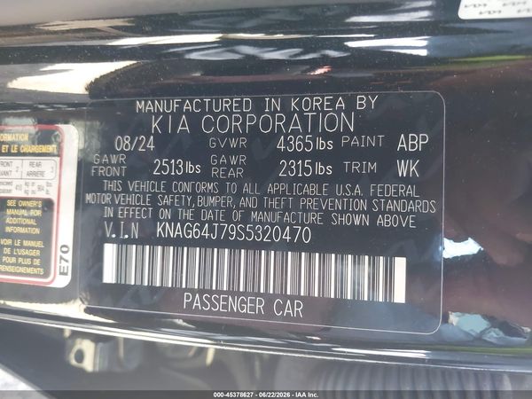 2025 KIA K5 GT-LINE