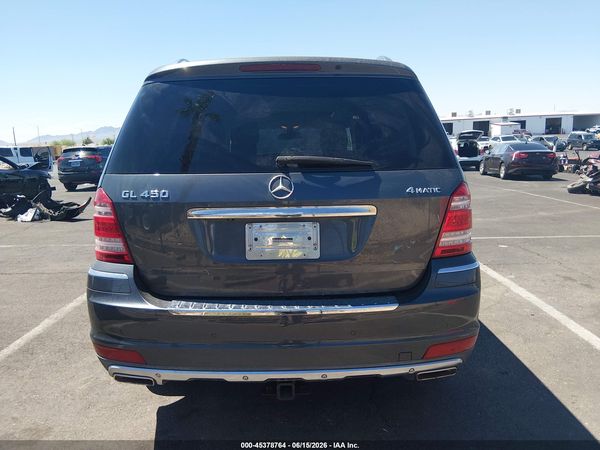 2012 MERCEDES-BENZ GL 450 4MATIC