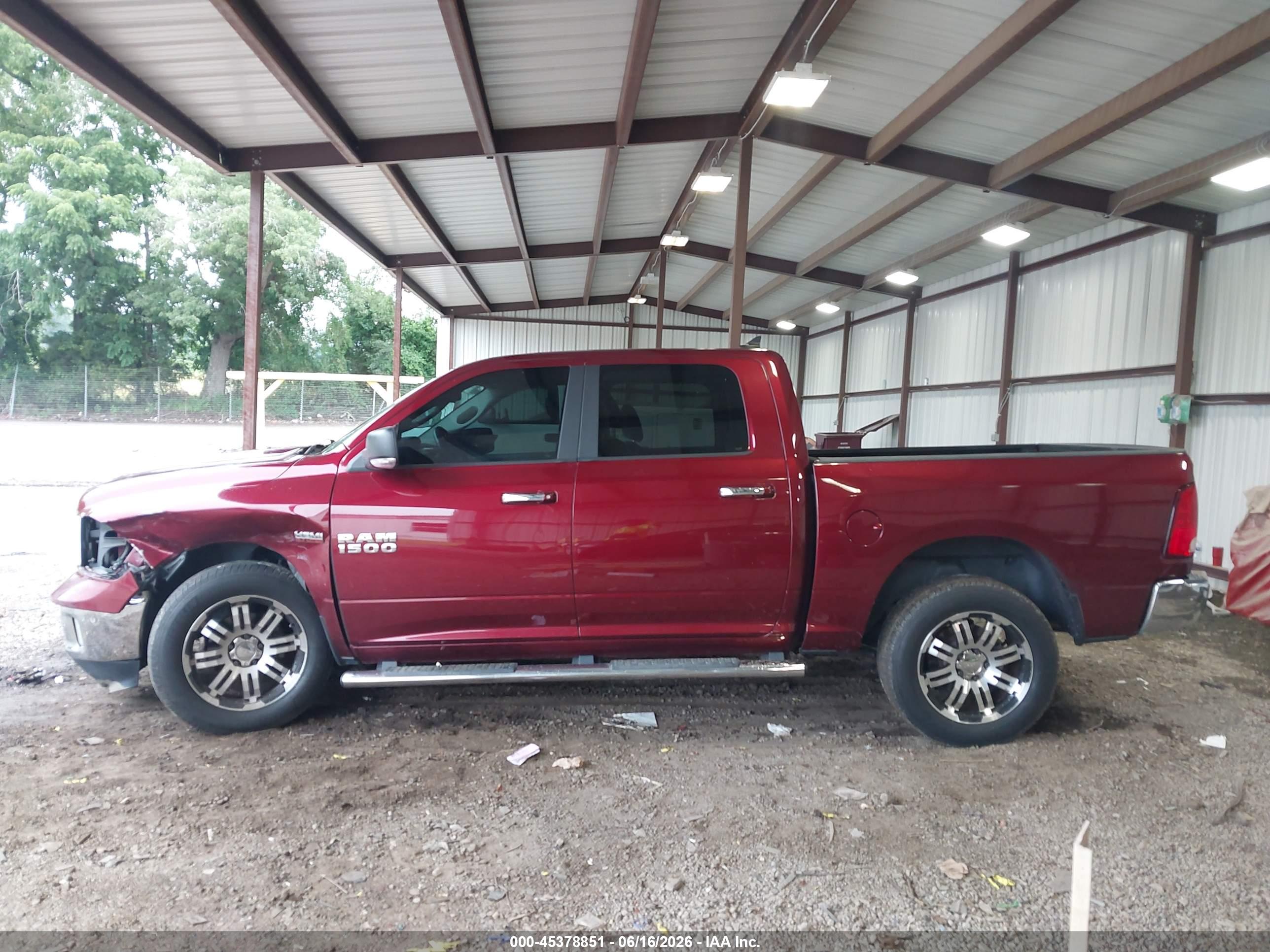 2017 RAM 1500 BIG HORN  4X2 5'7 BOX