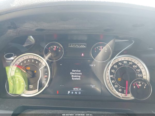 2017 RAM 1500 BIG HORN  4X2 5'7 BOX