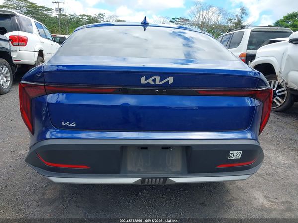 2025 KIA K4 LXS