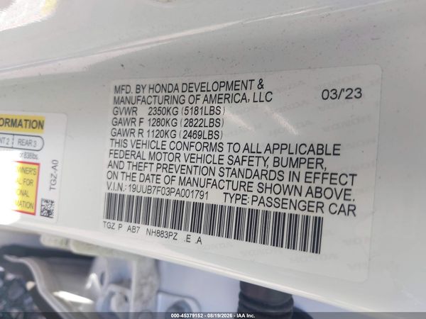 2023 ACURA TLX