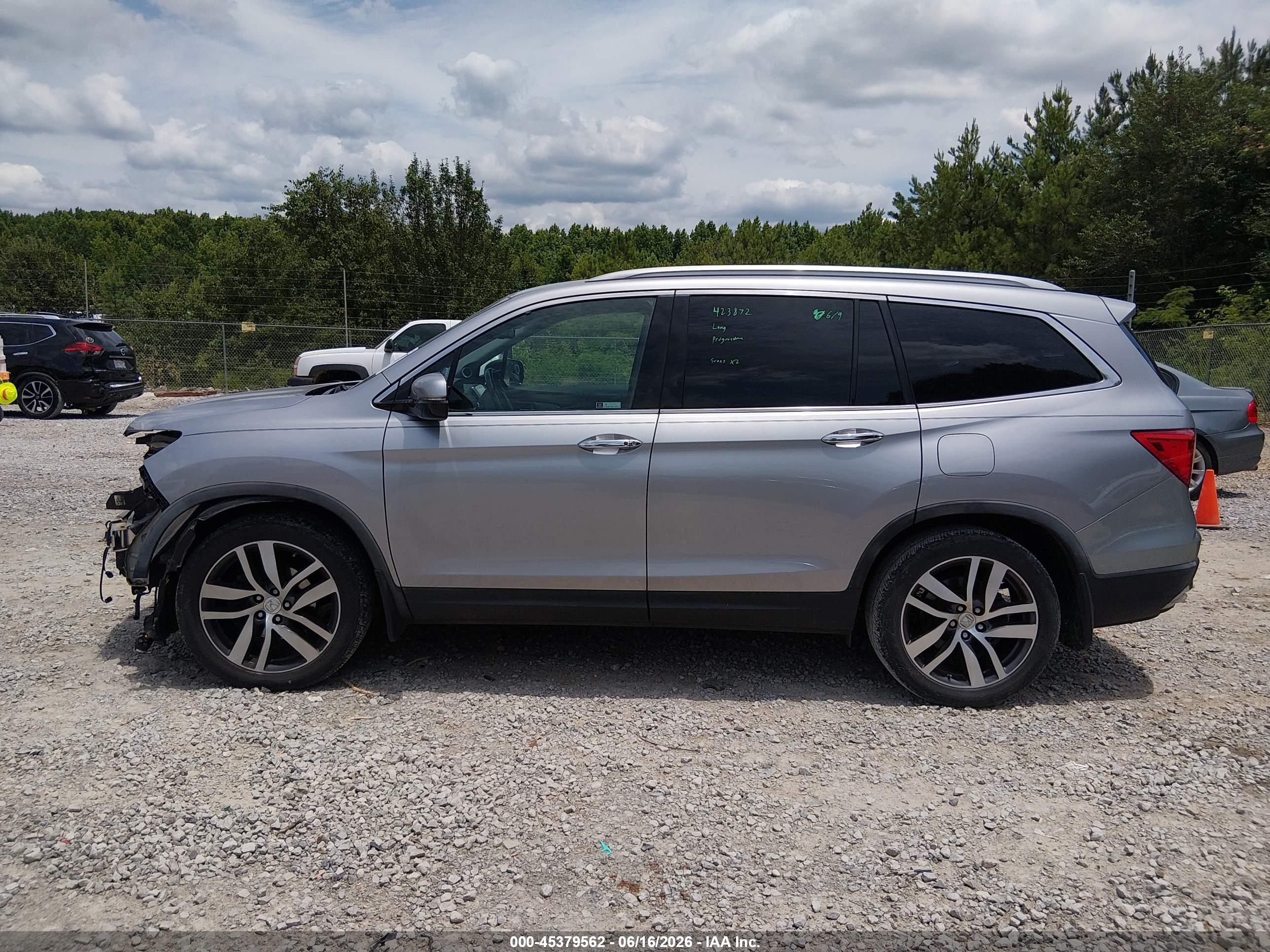 2017 HONDA PILOT TOURING