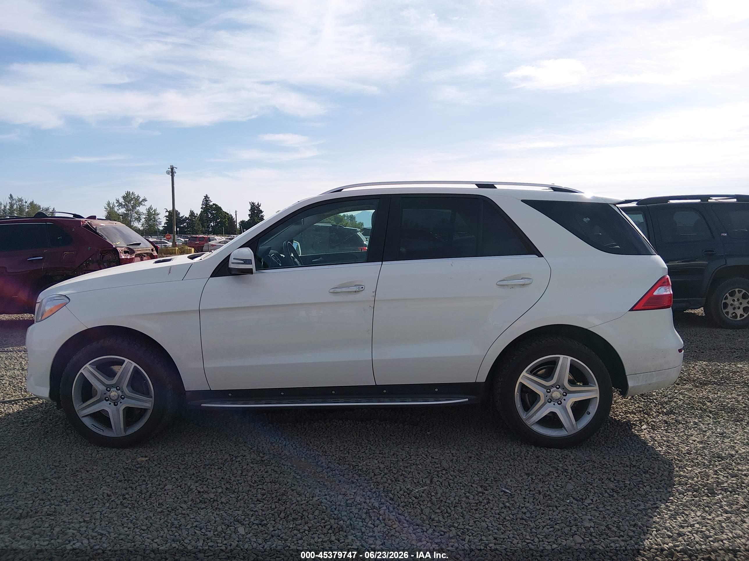 2013 MERCEDES-BENZ ML 550 4MATIC