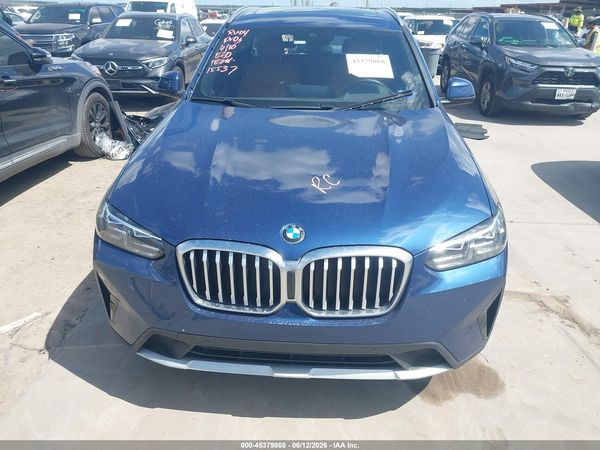 2022 BMW X3 SDRIVE30I