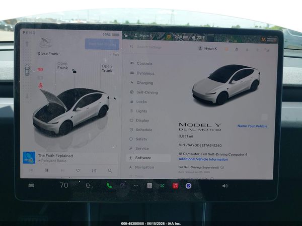 2026 TESLA MODEL Y