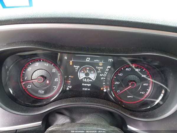 2019 DODGE CHARGER SXT RWD