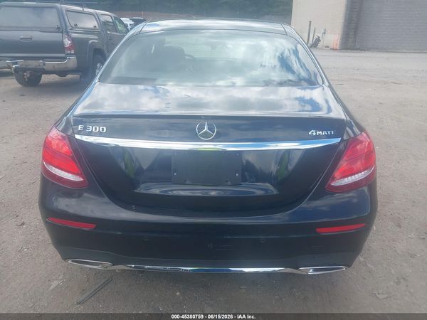 2018 MERCEDES-BENZ E 300 4MATIC
