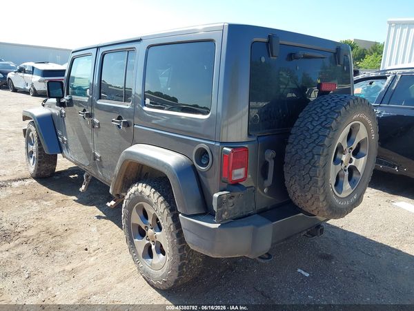 2016 JEEP WRANGLER UNLIMITED SAHARA