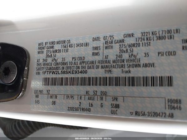 2025 FORD F-150 STX