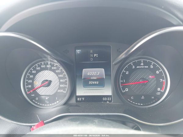 2018 MERCEDES-BENZ AMG C 63