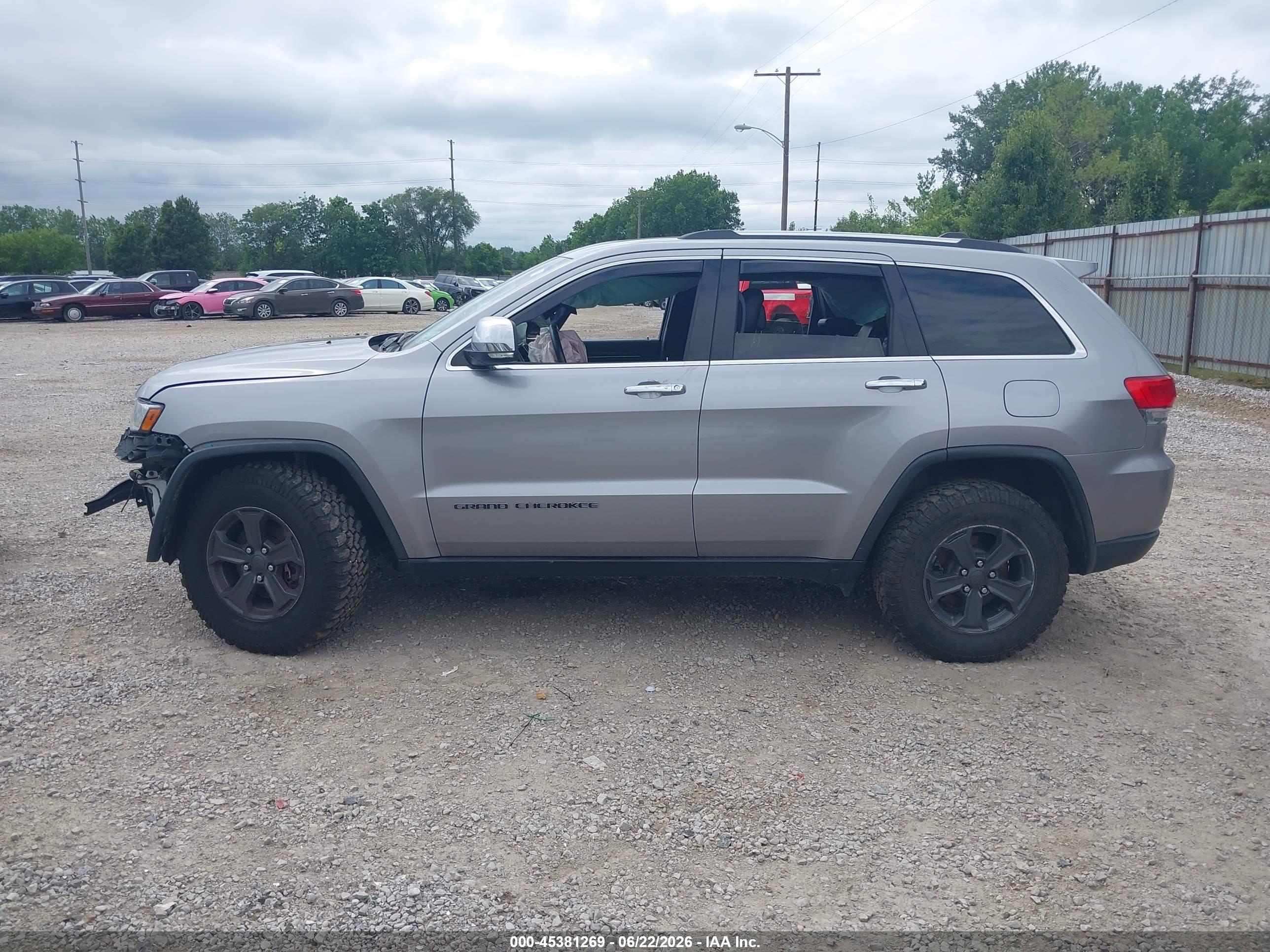 2017 JEEP GRAND CHEROKEE LIMITED 4X4