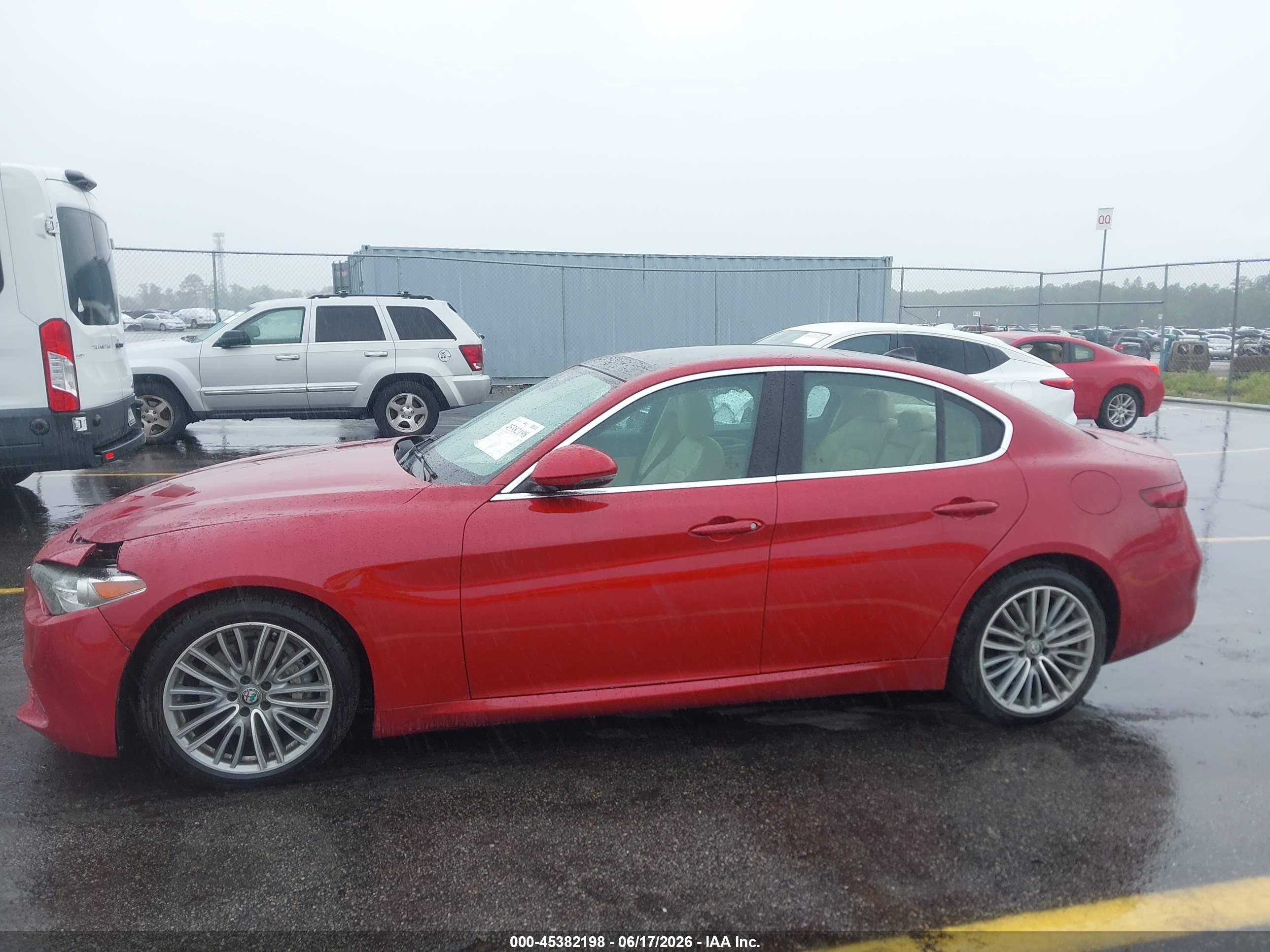 2019 ALFA ROMEO GIULIA TI LUSSO RWD