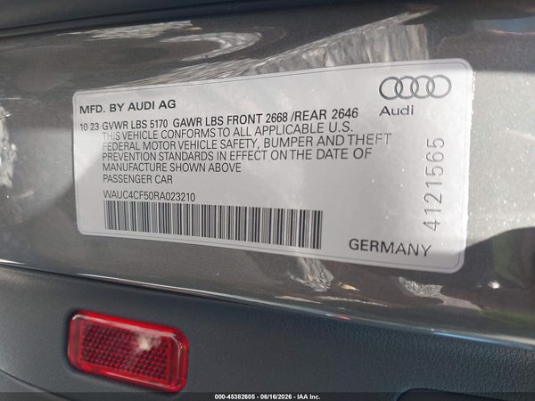 2024 AUDI S5 SPORTBACK