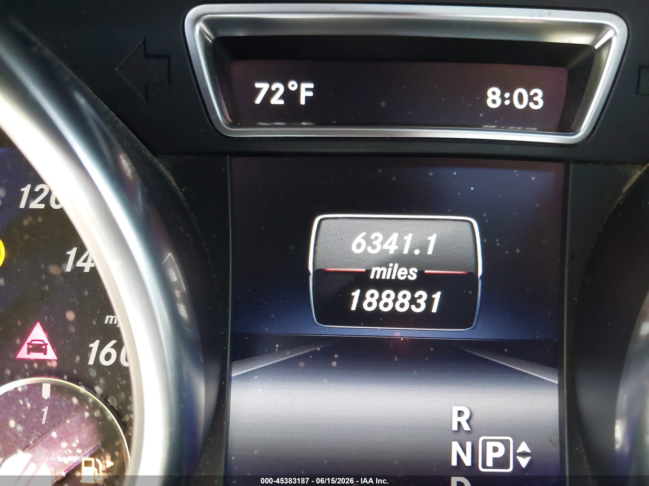 2015 MERCEDES-BENZ ML 350 4MATIC