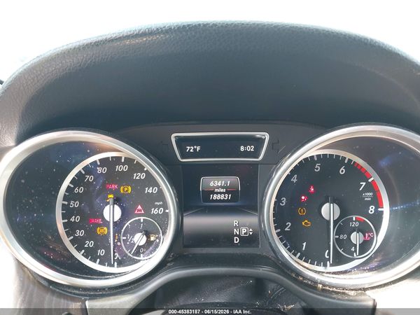 2015 MERCEDES-BENZ ML 350 4MATIC