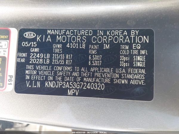 2016 KIA SOUL +