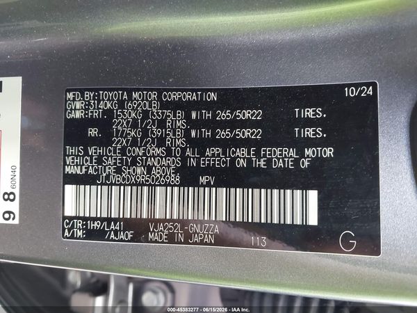 2024 LEXUS GX 550 LUXURY+