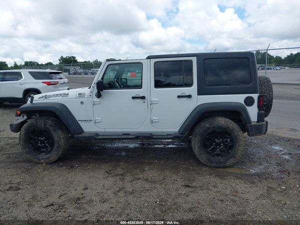 2017 JEEP WRANGLER UNLIMITED WILLY WHEELER 4X4