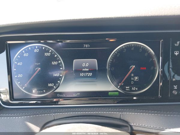 2017 MERCEDES-BENZ S 550E PLUG-IN HYBRID S550e
