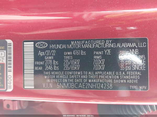 2022 HYUNDAI TUCSON SEL