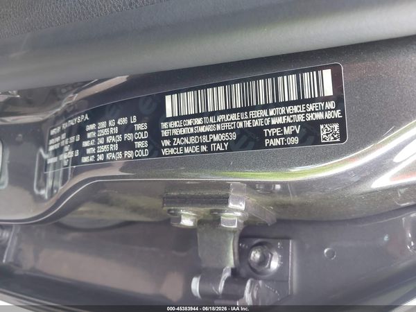 2020 JEEP RENEGADE LIMITED 4X4