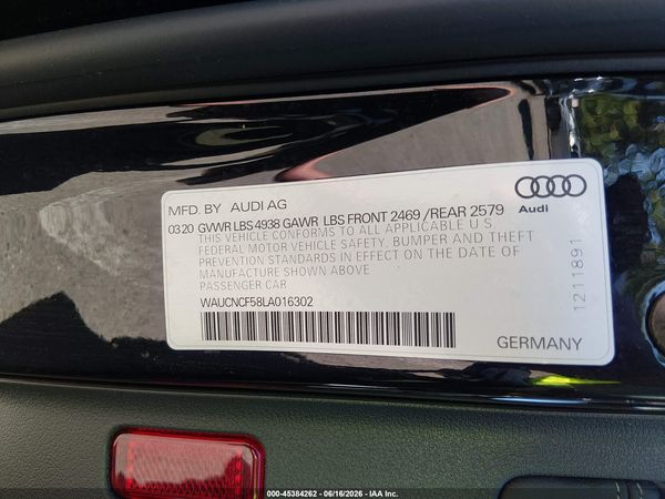 2020 AUDI A5 SPORTBACK