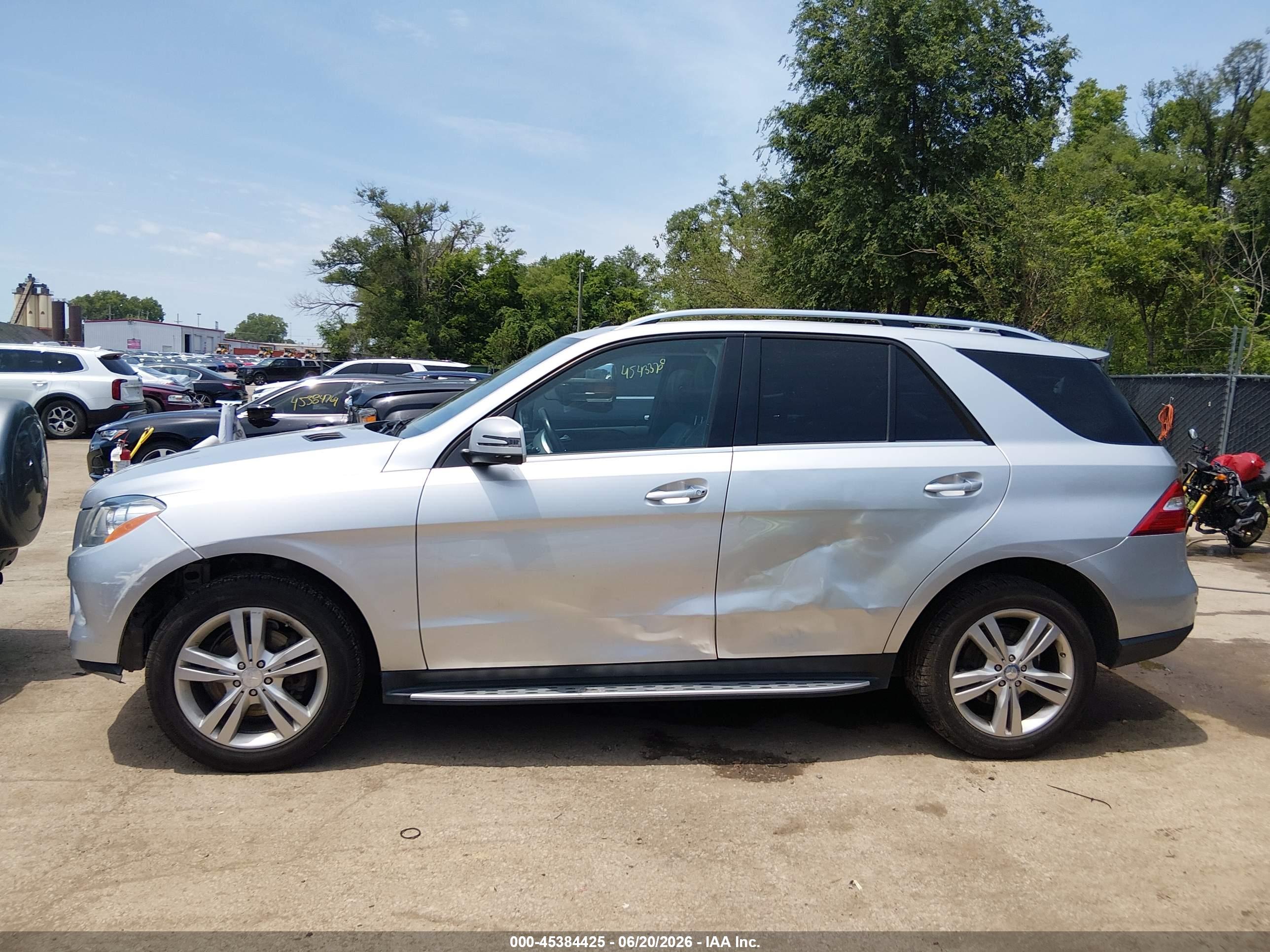 2012 MERCEDES-BENZ ML 350 4MATIC