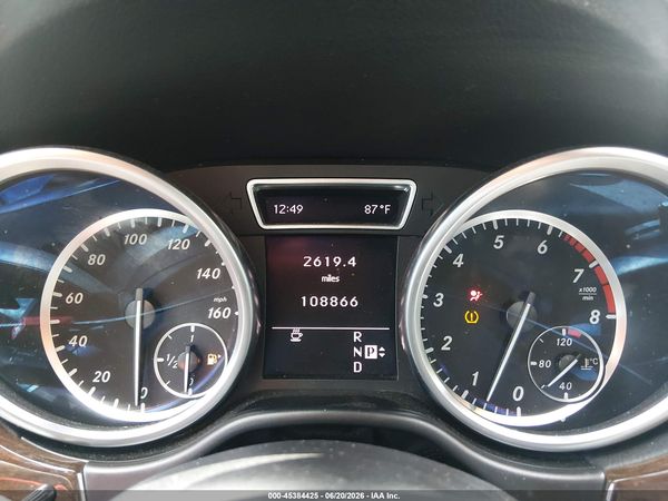 2012 MERCEDES-BENZ ML 350 4MATIC