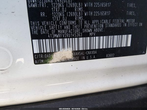 2024 TOYOTA RAV4 HYBRID LE