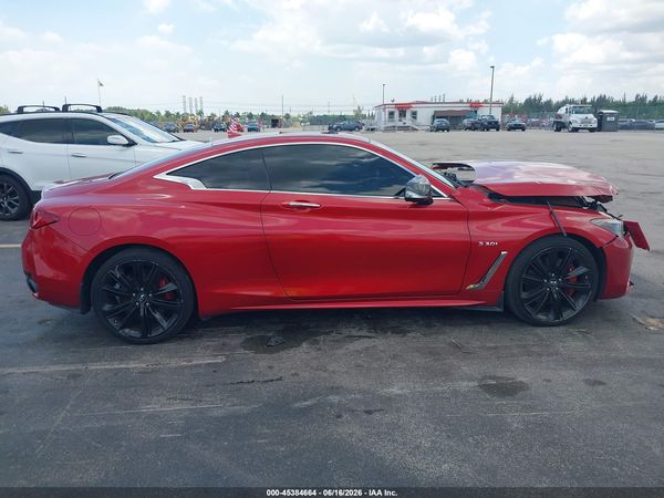 2018 INFINITI Q60 3.0T RED SPORT 400