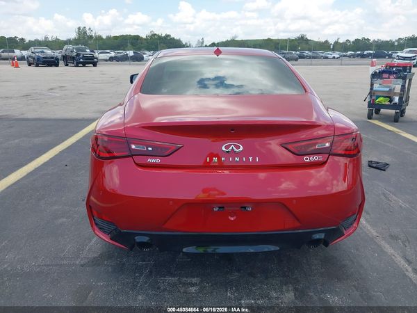 2018 INFINITI Q60 3.0T RED SPORT 400